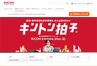 RICOH DX MAPのサイト